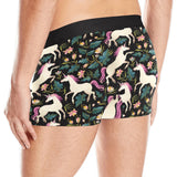 Unicorns forest background Men's All Over Print Boxer Briefs Men's Underwear