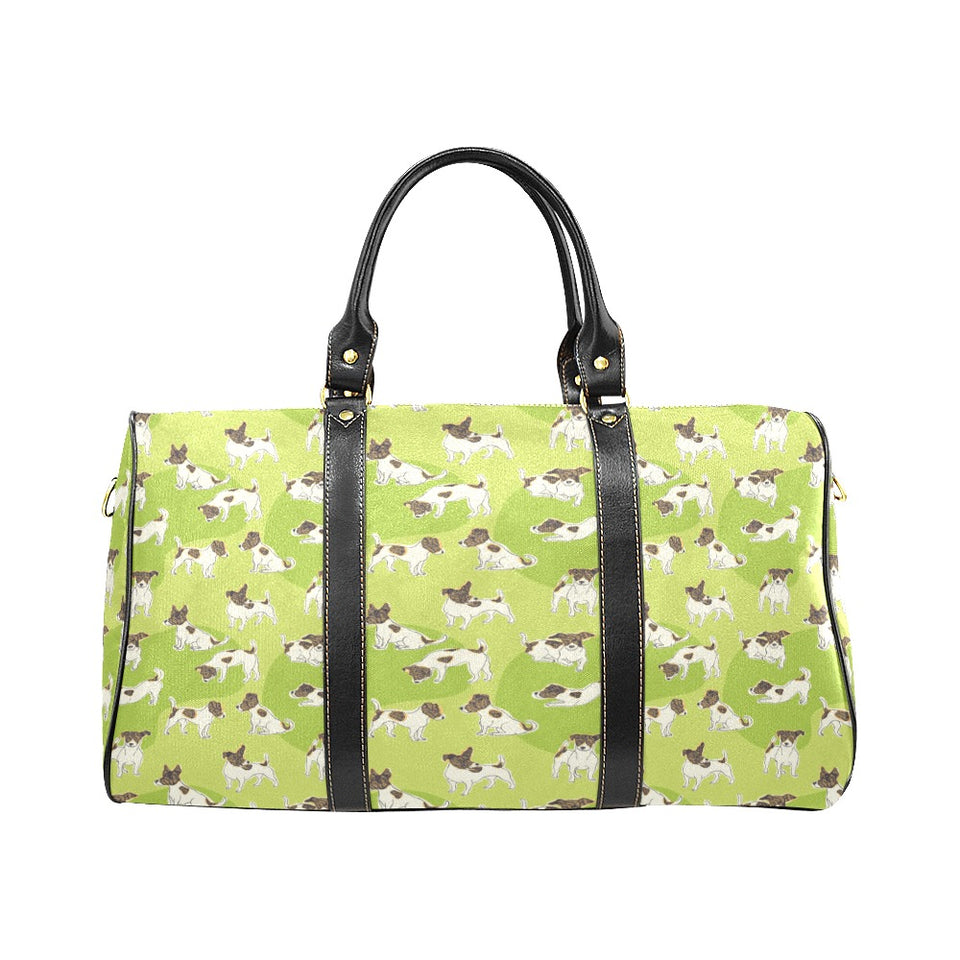 Jack Russel Pattern Print Design 01 Travel Bag