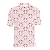 Cute goat pattern Men's All Over Print Polo Shirt