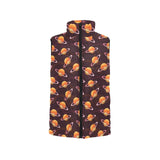 Hamburger Pattern Print Design 05 Men's Padded Vest
