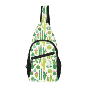 Cactus pattern copy All Over Print Chest Bag