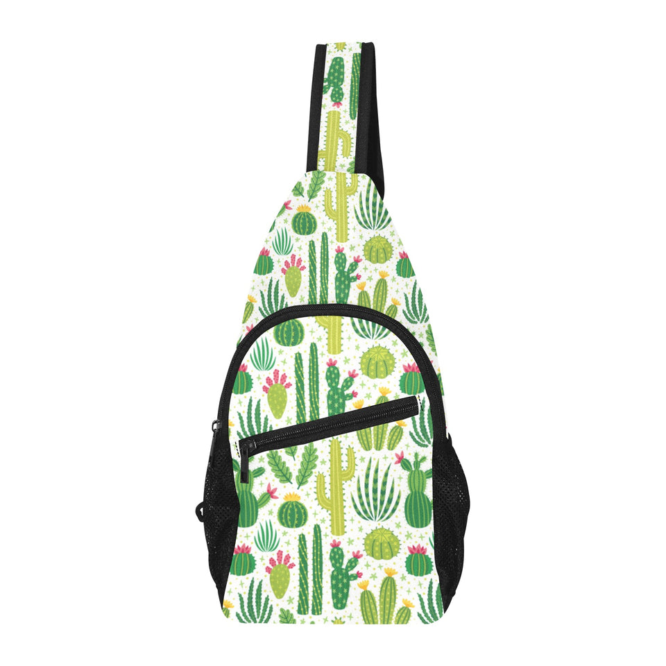 Cactus pattern copy All Over Print Chest Bag