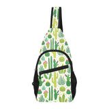 Cactus pattern copy All Over Print Chest Bag
