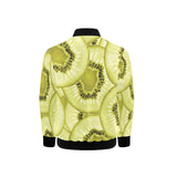Sliced kiwi pattern Kids' Boys' Girls' Bomber Jacket