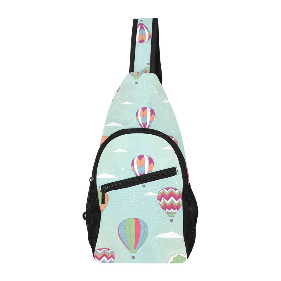 Hot Air Balloon design Pattern All Over Print Chest Bag