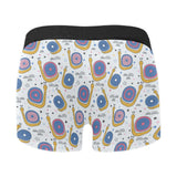 Snail Pattern Print Design 05 Men's All Over Print Boxer Briefs Men's Underwear