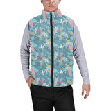 Squirrel Pattern Print Design 01 Men's Padded Vest