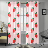 Strawberry beautiful pattern Gauze Curtain