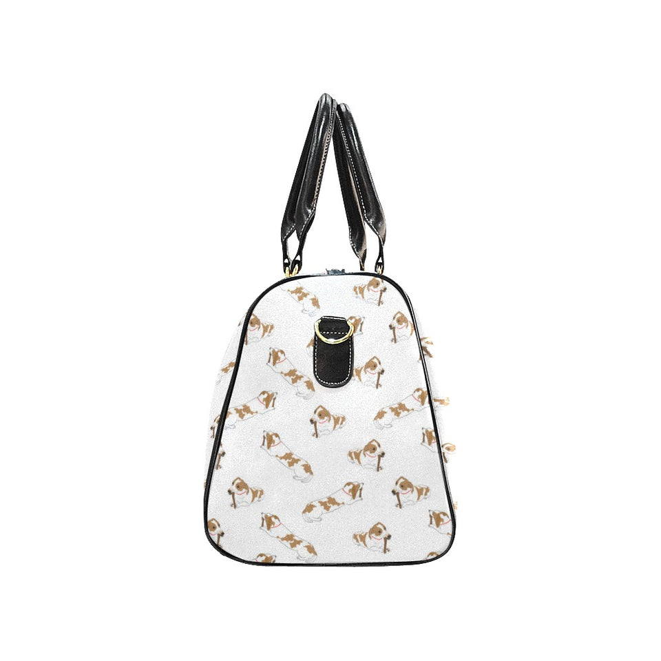 Jack Russel Pattern Print Design 04 Travel Bag