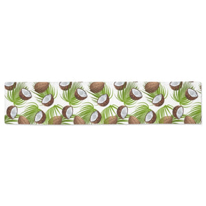 Coconut Pattern Print Design 04 Table Runner