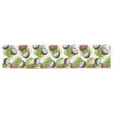 Coconut Pattern Print Design 04 Table Runner