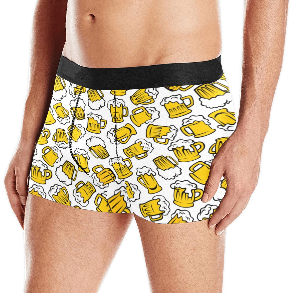 Beer design pattern Men's All Over Print Boxer Briefs Men's Underwear