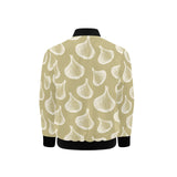 Garlic design pattern Kids' Boys' Girls' Bomber Jacket