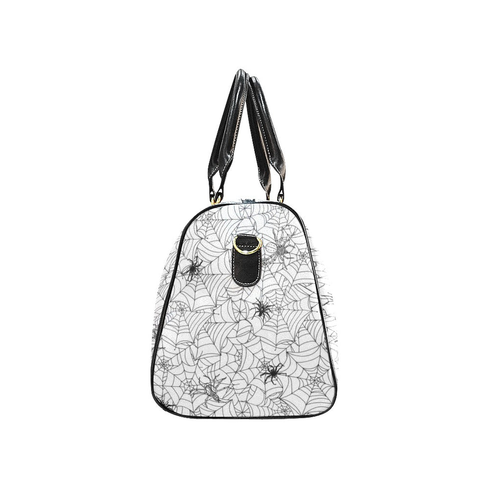 Spider web cobweb pattern Travel Bag