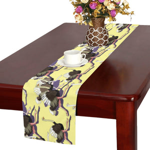 Ostrich Pattern Print Design 04 Table Runner