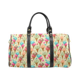 Colorful ice cream pattern Travel Bag