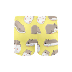 Cute Hamster pattern Men's Swimming Trunks