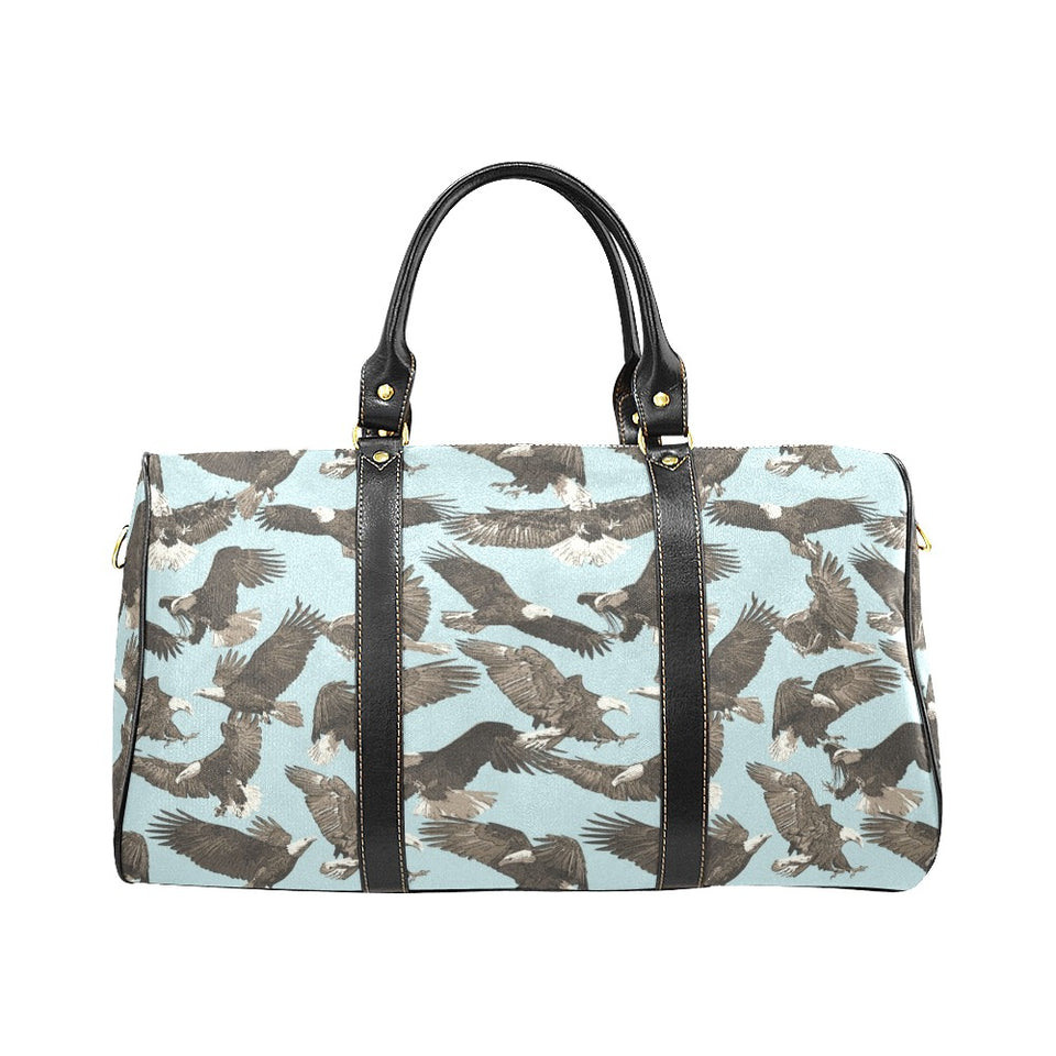 Eagle Pattern Print Design 01 Travel Bag