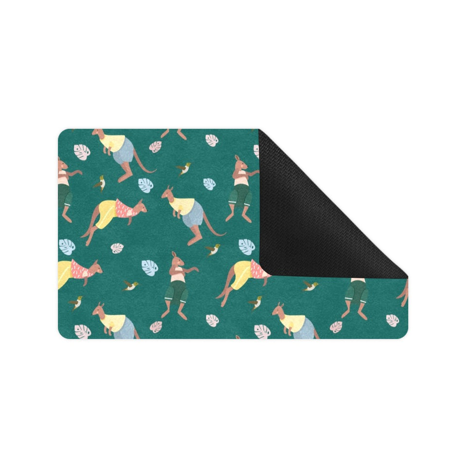 Kangaroo leaves pattern Doormat