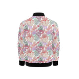 Coral Reef Pattern Print Design 03 Kids' Boys' Girls' Bomber Jacket