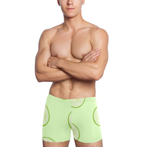 Cucumber pattern Men's Swimming Trunks