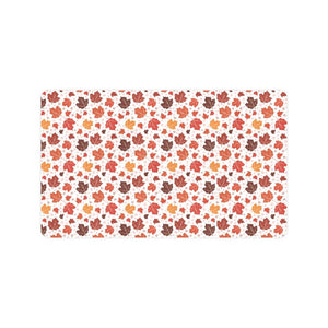 Colorful Maple Leaf pattern Doormat