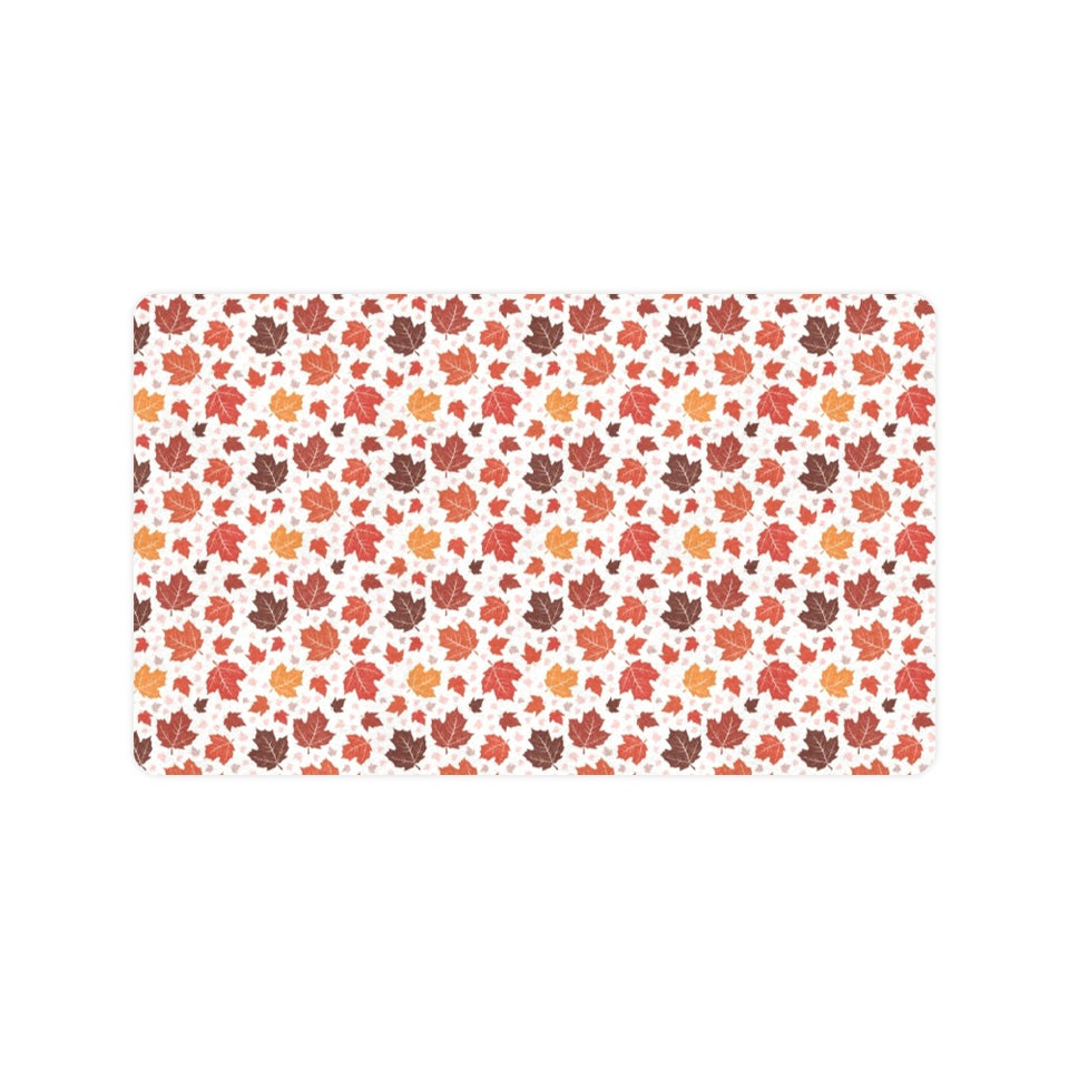 Colorful Maple Leaf pattern Doormat