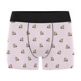 Yorkshire Terrier Pattern Print Design 02 Men's All Over Print Boxer Briefs Men's Underwear