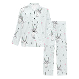 Cute goat design pattern Men's Long Pajama Set