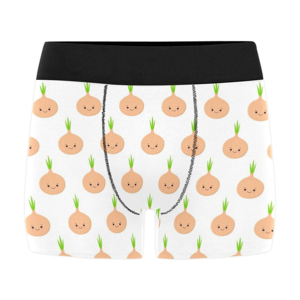 cute onions smiling faces Men's All Over Print Boxer Briefs Men's Underwear