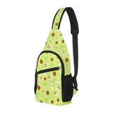 Snail Pattern Print Design 01 All Over Print Chest Bag