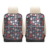 dragon fruits dark blue background Car Seat Back Organizer
