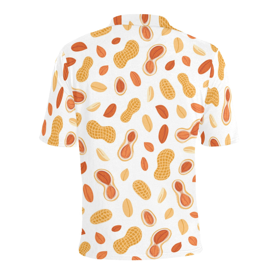 peanuts pattern Men's All Over Print Polo Shirt