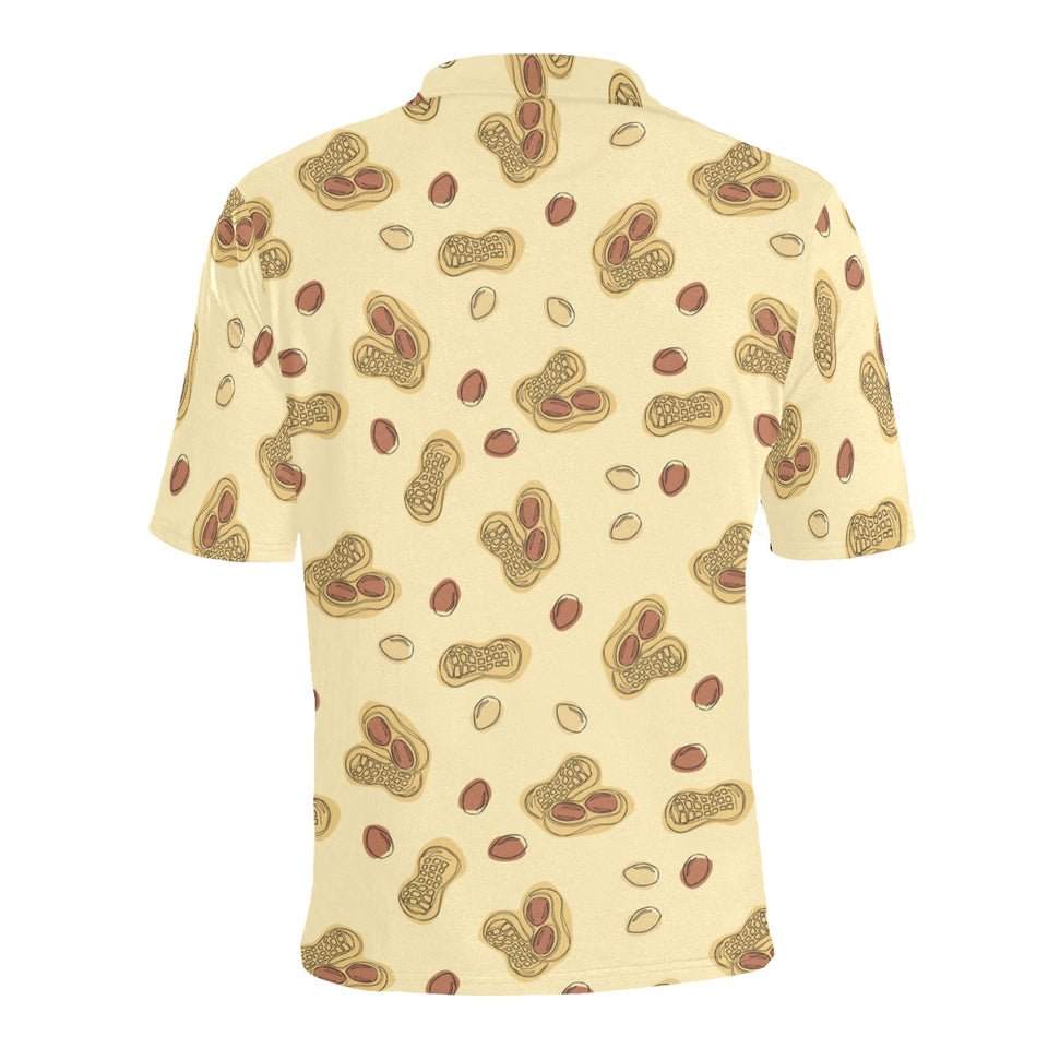 peanuts design pattern Men's All Over Print Polo Shirt