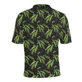 Green Peas Pattern Print Design 02 Men's All Over Print Polo Shirt