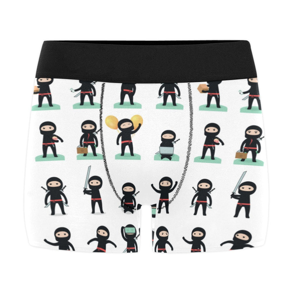 Cute ninja katana sword pattern Men's All Over Print Boxer Briefs Men's Underwear