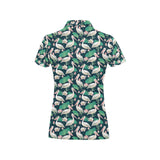 Pelican Pattern Print Design 03 Women's All Over Print Polo Shirt