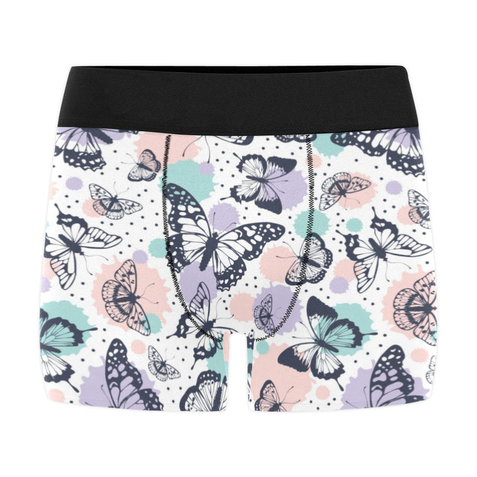 Butterfly pattern Men's All Over Print Boxer Briefs Men's Underwear