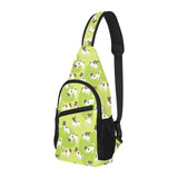 Jack Russel Pattern Print Design 01 All Over Print Chest Bag