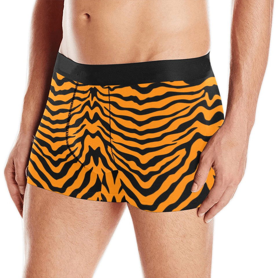 Bengal tigers skin print pattern Men's All Over Print Boxer Briefs Men's Underwear