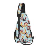 Rooster chicken cock snowfalke All Over Print Chest Bag