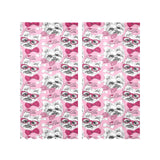 Yorkshire Terrier Pattern Print Design 03 Gauze Curtain