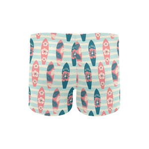 Surfboard Pattern Print Design 02 Men's Swimming Trunks