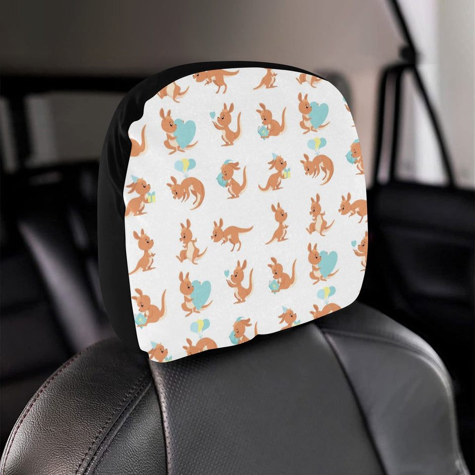 Cute Kangaroo pattern Car Headrest Cover
