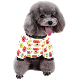 Alien Pattern Print Design 05 All Over Print Pet Dog Round Neck Fuzzy Shirt