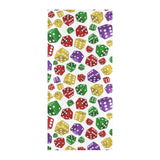 Dice Pattern Print Design 03 Beach Towel