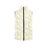 Tennis Pattern Print Design 02 Men's Padded Vest