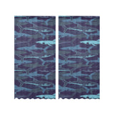 Shark pattern Gauze Curtain