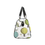 Hot Air Balloon Bird Cloud Pattern Travel Bag