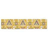 Camels ethnic motif pattern Table Runner